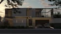 make a realistic exterior rendering in 3d