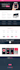 design modern html css and wordpress landing page