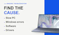 troubleshoot windows PC and laptop issues remotely
