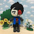 make a cute plush doll using felt fabric with felt eyes