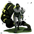 do illustrate your custom fantasy knight and fantasy character design