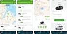 develop carpooling app, ridesharing app, taxi app, transportation app, truck app