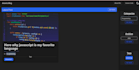 build custom web app using javascript and PHP