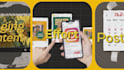 edit like ali abdaal video and add collage animation and motion design
