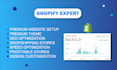 create profitable shopify website or shopify store design