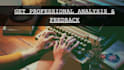 provide script analysis and feedback for your TV or film screenplay