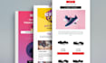 create responsive html newsletter layouts for mailchimp
