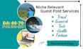 do general guest posts on da 52 website with do follow backlinks