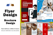 design a creative flyer and brochure as per your requirement