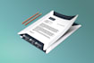 do professional letterhead design with editable file