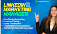 be your linkedin manager and appointment setter