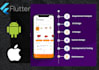 develop flutter mobile app for android or IOS with firebase or API