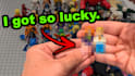 make a lego youtube thumbnail