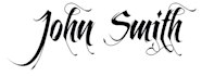 create Beautiful Handwritten Font name or signature