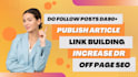 do 9 premium guest posts featuring dofollow SEO backlinks