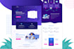 create a responsive website design using HTML CSS and javascript