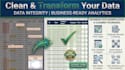 clean, analyze and transform your data using excel or google sheets