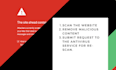 remove website blacklist and malware