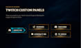 design custom twitch panels for your stream
