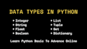 tech you basics of python development