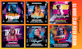 create attractive summer, nightclub, party flyer,  and event flyer design