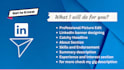 optimize a professional linkedin profile