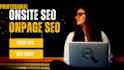 do yoast onsite SEO, onpage and technical optimizations of wordpress site