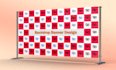 do backdrop, step and repeat, trade show, billboard and banner ads design