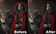 fix and overpaint you ai art