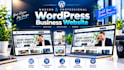 build a custom responsive wordpress business website
