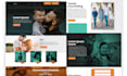 do user friendly figma website design, wordpress landing page design