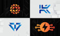 design a unique and futuristic tech logo