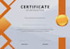 design a certificate of achievement, graduation and appreciation