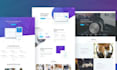 design landing page, one page wordpress website sales funnel