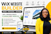 build wix website wix website redesign wix website development
