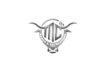 powerful ranch family unique logo