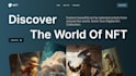create modern landing page in HTML, CSS, react