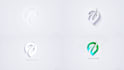 create smooth elegant logo reveal