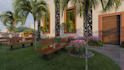 design backyards, gardens, patio, pool and do 3d rendering