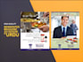 design creative newspaper or magazine print ad