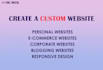 create your own website