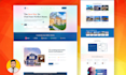 web template, website template, uiux, web mockup, landing page design in figma