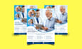 design unique flyer brochure door hanger or leaflet design