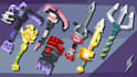 make 3d beautiful weapon in blockbench