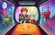 draw children story book illustration