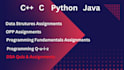 do java, python, cpp, and data structure programs