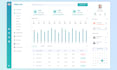 design dashboard in HTML CSS js bootstrap and front end web developer