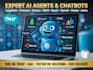 develop chatbots, ai agents with langchain, gpt, llms and rag pipelines
