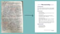 transform  your handwritting notes to digital notes iin microsoft word