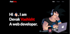 create an impressive  website using html, css and js